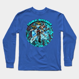 Cosmic Defender Graphic Long Sleeve T-Shirt